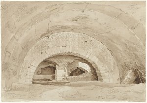 Las llamadas Caballerizas de Mecenas en Tívoli
Restos de una ruina romana de Hendrik Voogd