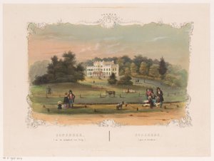 Vista de la finca de Sonsbeek
Sonsbeek (cerca de Velp) (título en el objeto)
Arnhem (título de la serie en el objeto) de Hendrik Wilhelmus Last (attributed to)