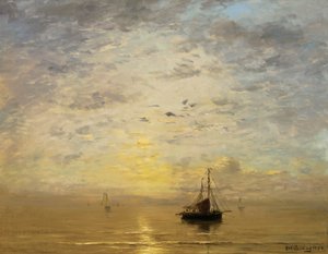 Marina de Hendrik Willem Mesdag