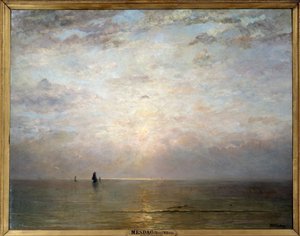 Puesta de sol de Hendrik William Mesdag