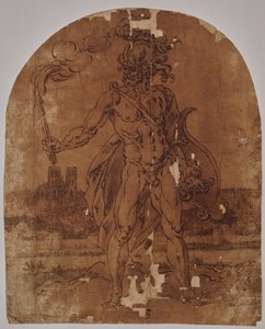 Marte fuera de las murallas de Bruselas de Hendrik de Clerck