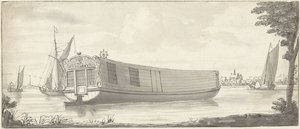 La nave voladora Volgh My de Hendrik de Leth