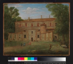La Villa Madama, Roma, 1748 de Hendrik van Lint