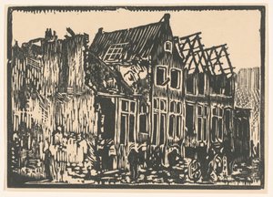 Casas y ruinas de Hendrik van Straten