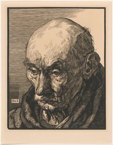 Retrato de un anciano desconocido de Hendrik van Straten