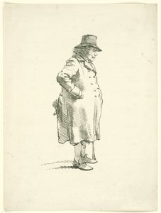 Retrato del mendigo Hendrik Delbroeck de Hendrik van der Burgh