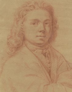 Autorretrato del dibujante Hendrik van der Vugt