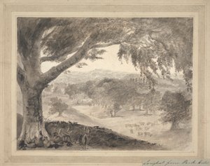 Longleat desde Park Hill de Heneage Finch fourth Earl of Aylesford