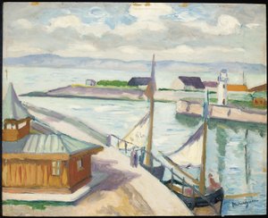 Honfleur de Henri Charles Manguin