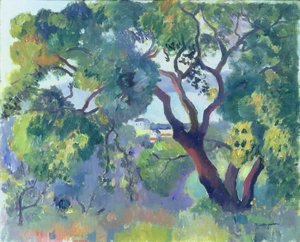 Paisaje en Saint-Tropez de Henri Charles Manguin