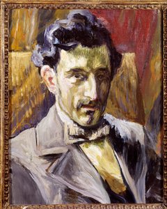 Retrato del compositor Maurice Ravel (1875-1937) Pintura de Henri Manguin (1874-1949) 1903 Sol. 0,43x034 m París, musee national d