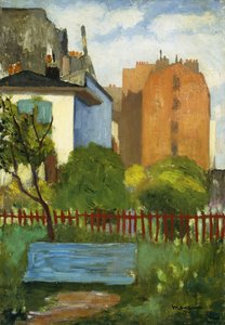 El Banco, rue Boursault; Le Banc, rue Boursault de Henri Charles Manguin