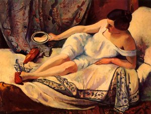 Mujer en alza de Henri Charles Manguin