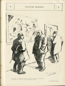 Ilustración en Le Rire, 04/02/22 - Pintura moderna - Arte, Antisemitismo, Vanguardia - Judío de Henri Gabriel Ibels
