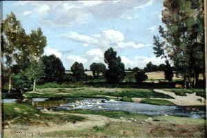 El río de Henri Joseph Harpignies