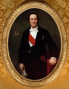 Retrato del Barón Eugene-Georges Haussmann, Prefecto de París (1809-1891) de Henri Lehmann