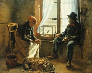 Sol de invierno de Henri Adolphe Laissement