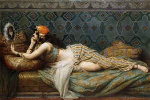 La odalisca de Henri Adrien Tanoux