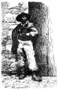 Pastor del campo italiano, siglo XIX de Henri Alexandre Georges Regnault