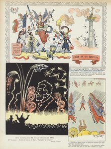 Día de la Bastilla. Ilustración para Le Rire
