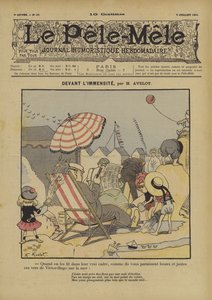 Ante la inmensidad. Ilustración para Le Pele-Mele, 1901
