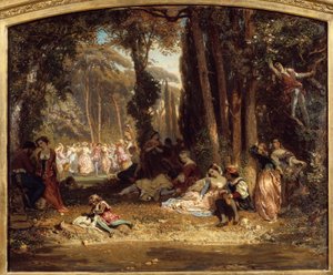 Fiesta de primavera en Toscana de Henri Baron