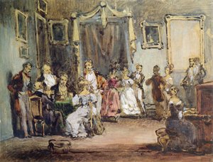 Una noche en la casa de Madame X de Henri Bonaventure Monnier
