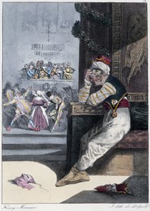 El Carnaval: "Everyone takes his pleasure where he finds him" - en "Les pastemps" de Henri Monnier, ed. Delpech, París de Henri Bonaventure Monnier