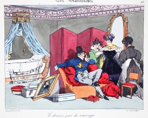 El último día de viudez, ilustración de 