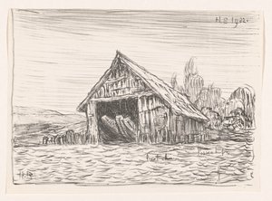 Boothuis in Possenhofen (título original del objeto) de Henri Braakensiek