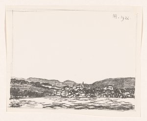 Posición en el lago Starnberg de Henri Braakensiek