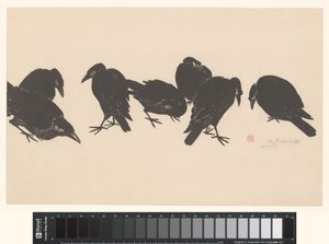 siete cuervos de Henri Charles Guérard