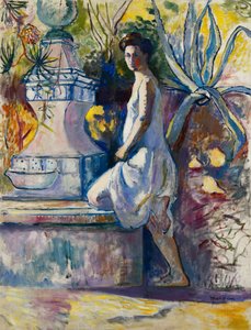 Jeanne en la fuente, Villa Demiere