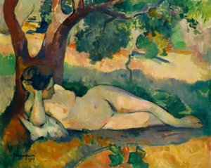La siesta de Henri Charles Manguin