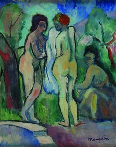 Les baigneuses, 1905