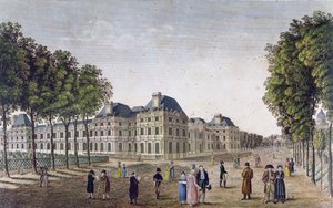 El Palacio de Luxemburgo, c.1815-20