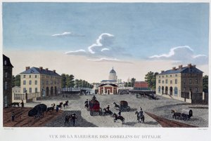 Vista de la Barrière des Gobelins ou d