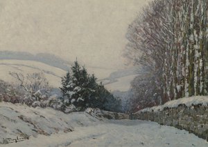 Paisaje de invierno de Henri Deglume