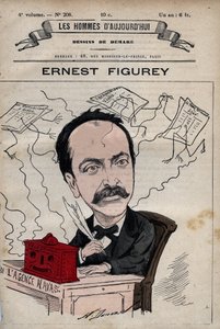 Caricatura de Ernest Figurey (1836-1903) de 