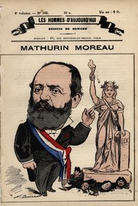 Caricatura de Mathurin Moreau (1822-1912) de 
