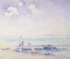 Bañistas, 1906 de Henri Edmond Cross