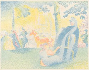 En el parque de Henri Edmond Cross