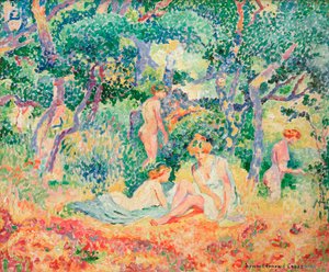 El bosque o desnudo en el bosque, 1906-1907