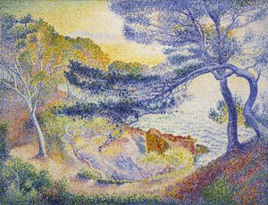 Le Cap Layet, 1904 de Henri Edmond Cross
