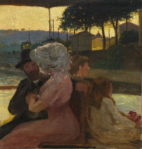 En el río, c. 1900 de Henri Edmond Cross