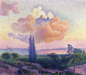 Nubes rosas, c.1896 de Henri Edmond Cross