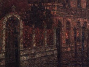 Canal de Venecia de Henri Eugene Augustin Le Sidaner