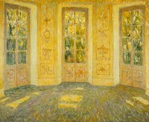 Ventanas al parque de Henri Eugene Augustin Le Sidaner