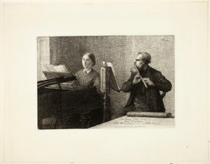 Una pieza de Schumann de Henri Fantin-Latour