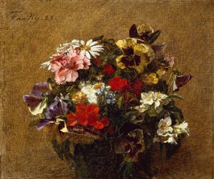 Ramo de Flores de Ignace Henri Jean Fantin Latour